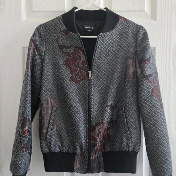 Bebe Jacket Red Rose detail - Small - Picture 1 of 4